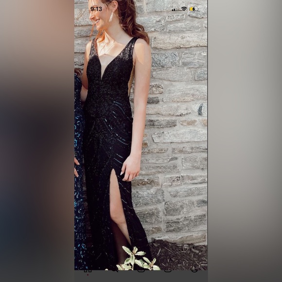 Sexy Black Tight Prom Dress,Black Casual Dress Y5255
